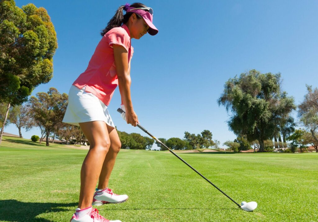 golf pre shot routine