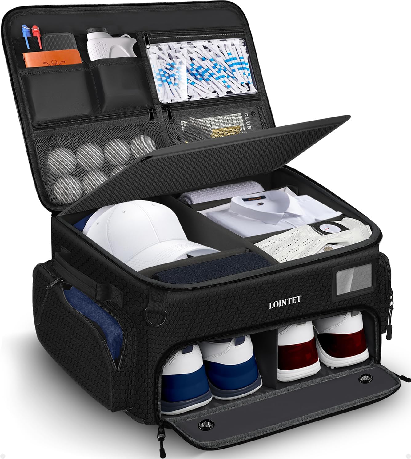 LOINTET Golf Trunk Organizer, Waterproof Car Golf Locker