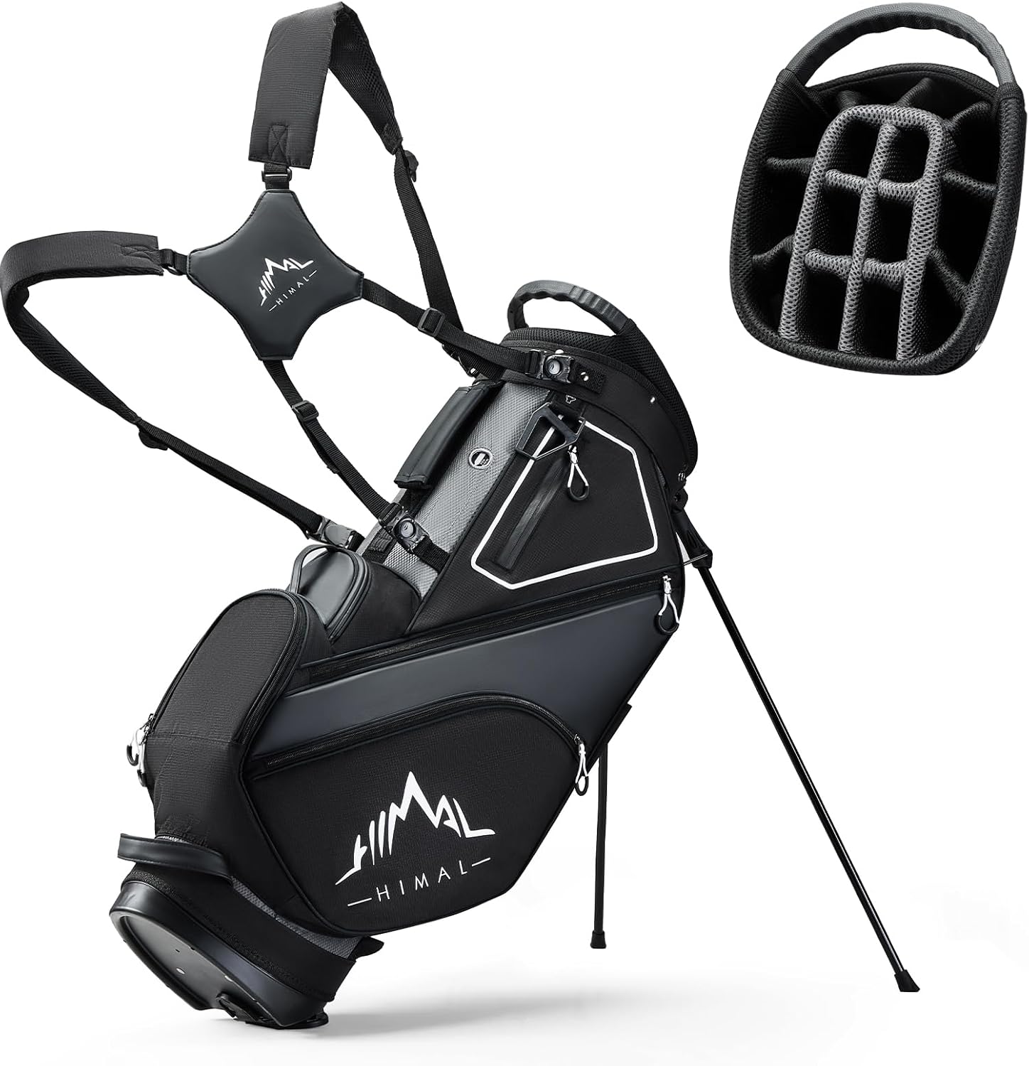 UNIHIMAL 14 Way Dividers Golf Stand Bag Lightweight