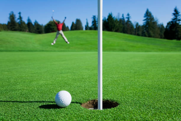 aiming for green not hole