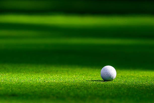 golf ball on green 2