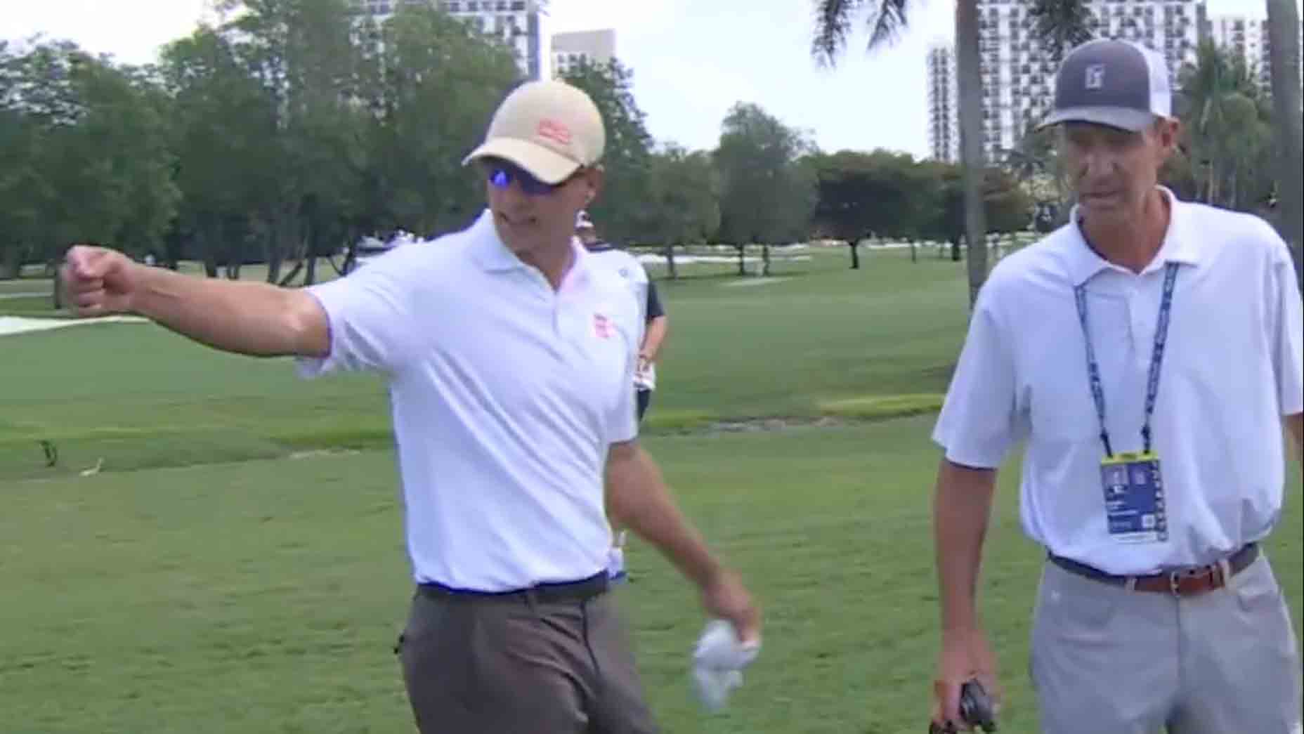 Adam Scott does ‘a silly thing.’ He’s then hit with a rules penalty