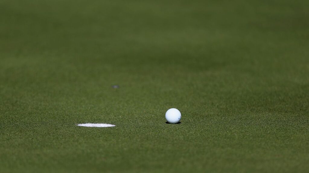 my-opponent-placed-a-coin-down-ahead-of-his-ball-to-help-with-his-aim-and-line.-is-that-allowed?