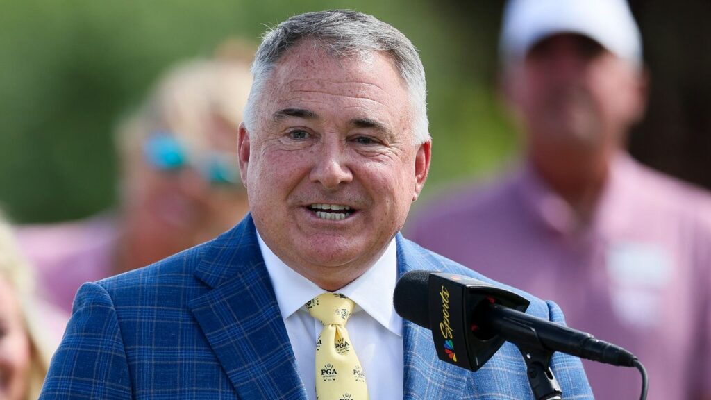 why-controversial-pga-of-america-president-don-rea-isn’t-at-the-2026-pga-championship