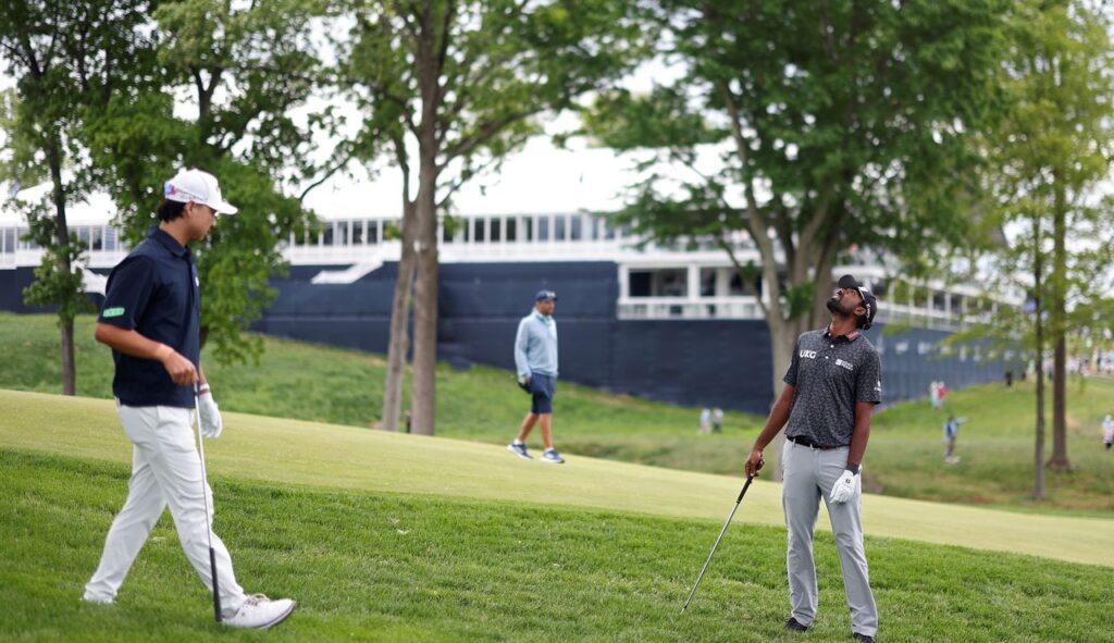 sahith-theegala-endures-terrible-pga-championship-break-as-missing-golf-ball-leads-to-penalty