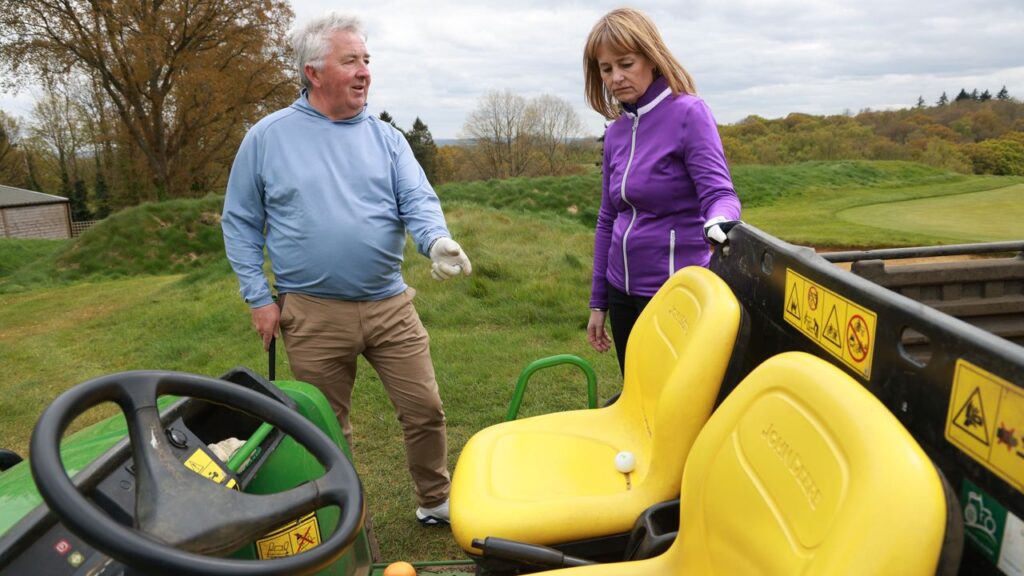 my-ball-came-to-rest-on-the-seat-of-a-greenkeeping-vehicle.-how-should-i-have-proceeded?