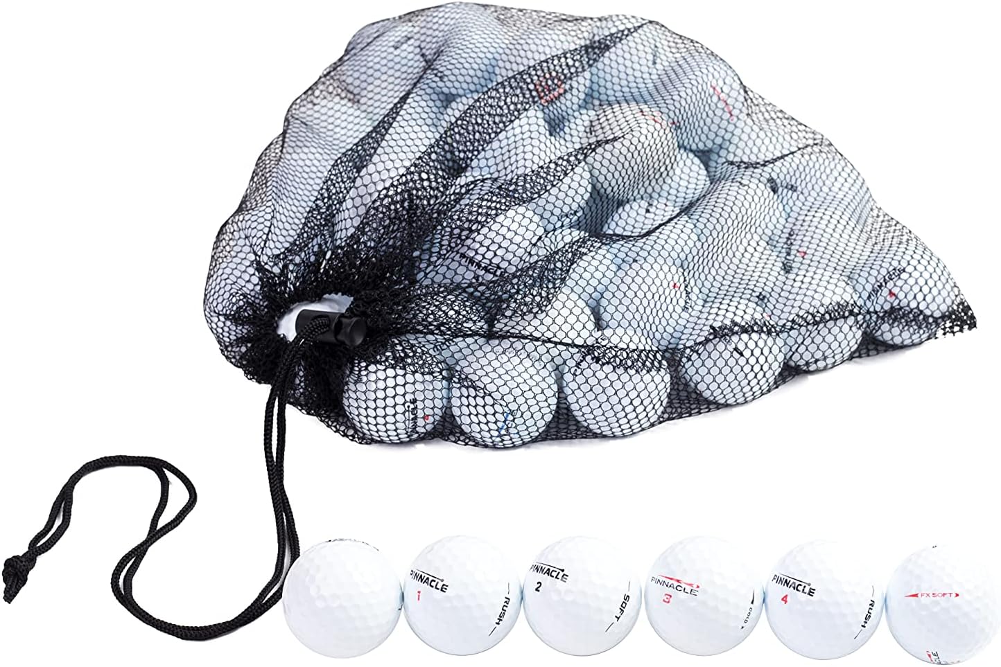 Clean Green Recycled Pinnacle Golf Balls
